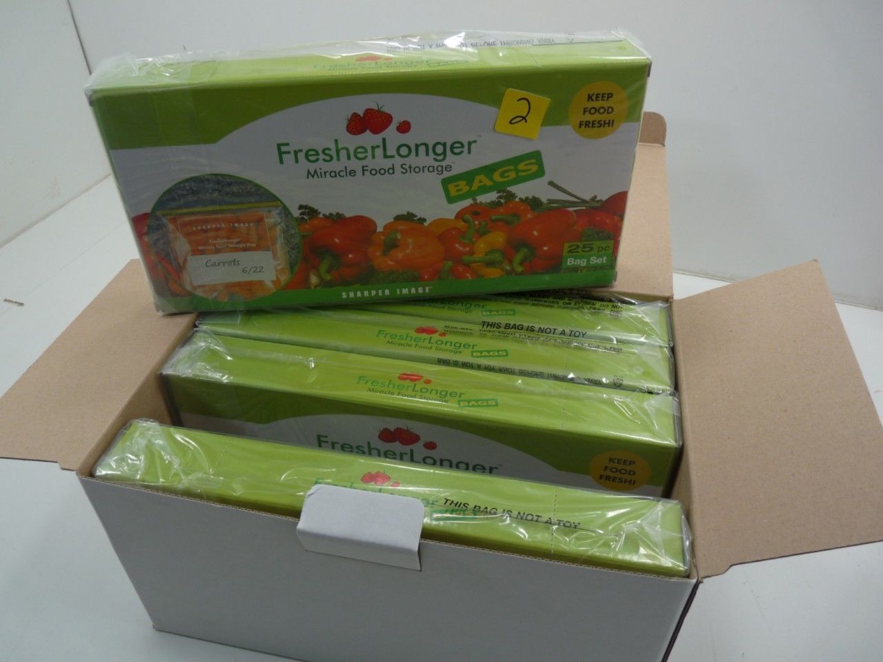 FresherLonger Miracle Food Storage Bags