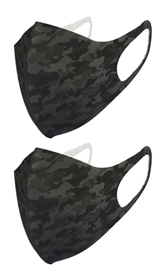 Camoflauge face mask for men, women/comfortable/Reusable/Copper Fabric