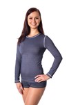 Woman´s T-shirt nanosilver CLASSIC DENIM - long sleeve
