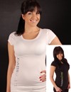 Woman´s T-shirt nanosilver CLASSIC imprinted LOGO