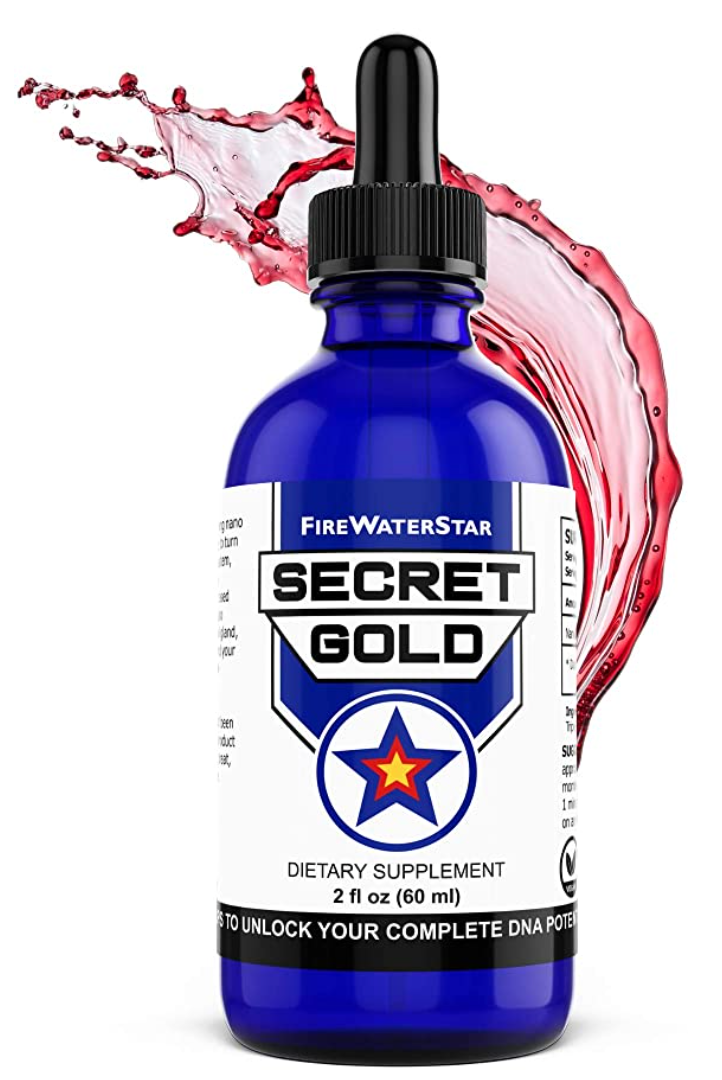 Nano silver and nano gold - colloidal silver and gold in one bottle